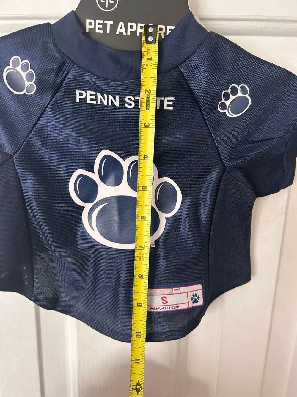 Penn state dog jersey blue size small authentic - Picture 6 of 6